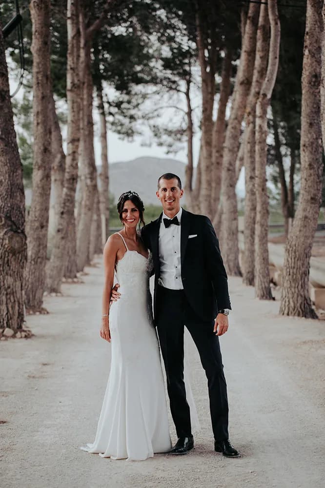 Fotografía del reportaje de boda de Armando & Cristina Un momento de la pareja — Armando & Cristina